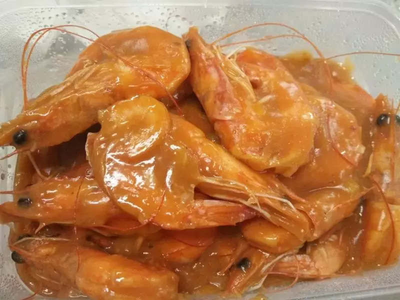 蒜蓉油焖大虾