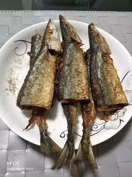 香煎秋刀魚