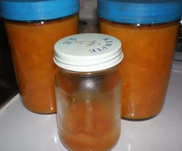 自製顆粒杏醬