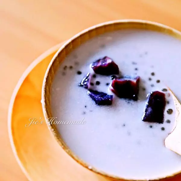 ✨紫薯椰汁西米露