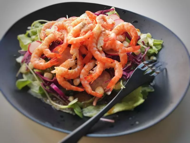 鲜虾沙拉【shrimps salad】