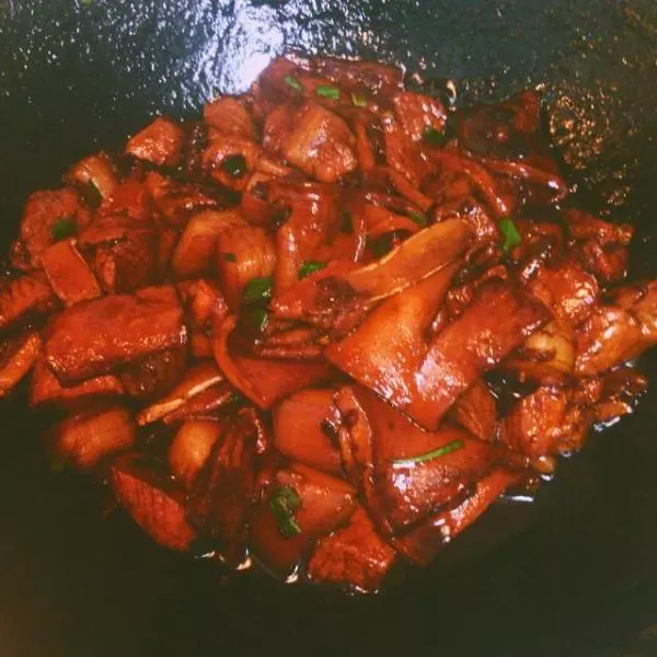 洋子地狱料理-红烧肉炖千叶豆腐