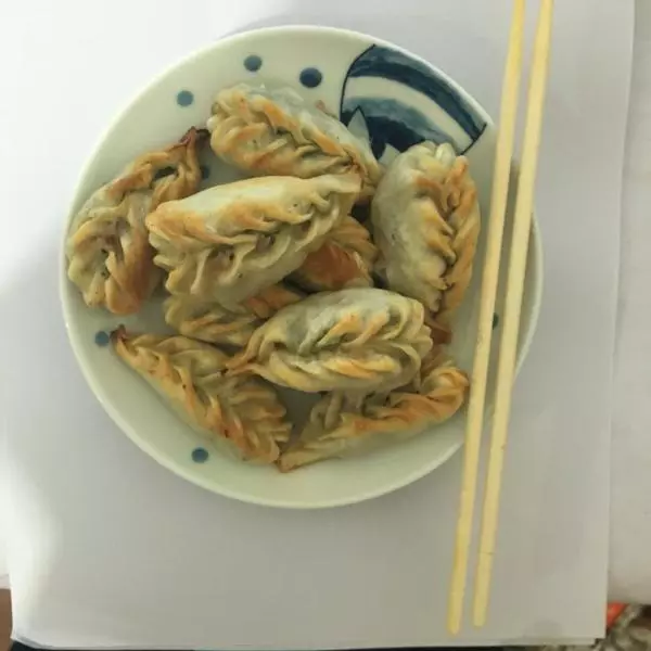 烤饺子