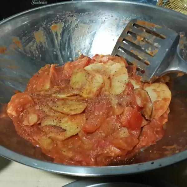 番茄煎炒土豆片(土豆才是本体?!)