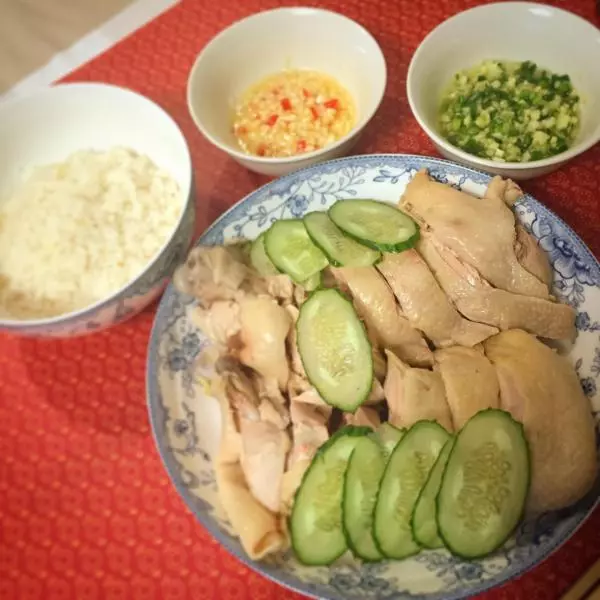 海南鸡饭 Hainanese Chicken Rice