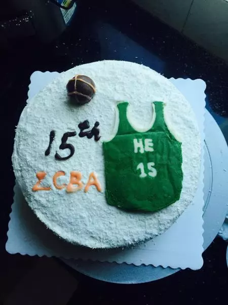 篮球主题蛋糕