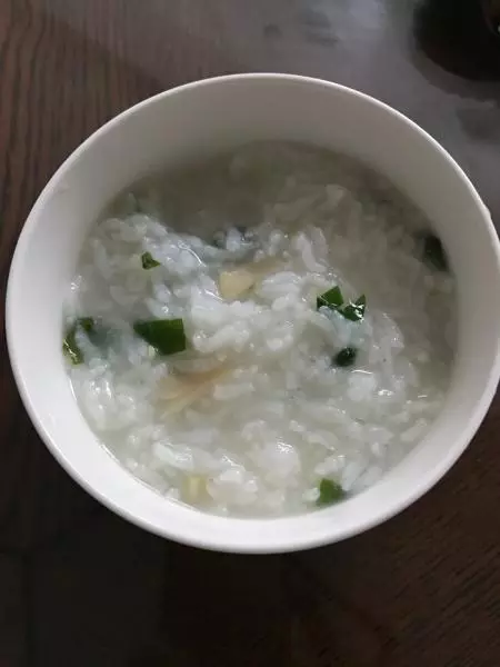 干贝青菜泡饭