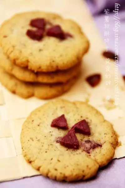 紫薯软酥饼干