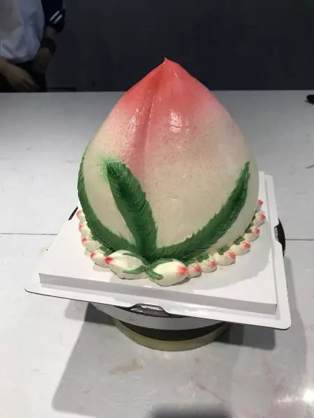 蛋糕寿桃