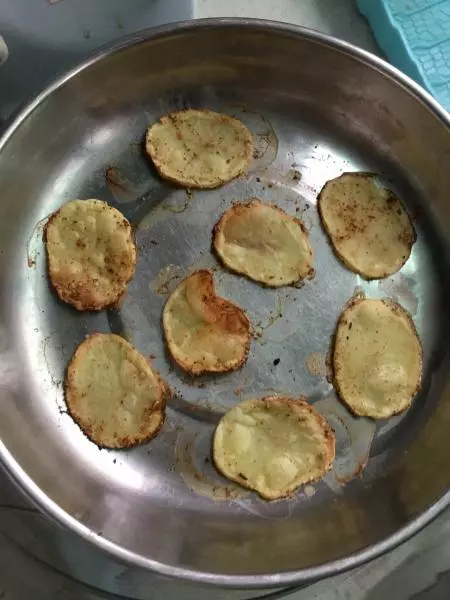 自製無油薯片