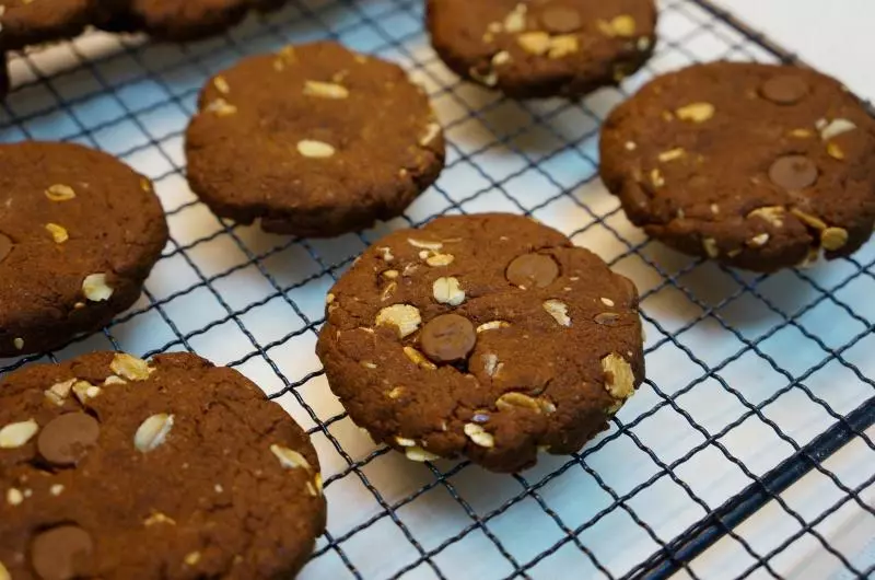 “vegan”chocolate cookies