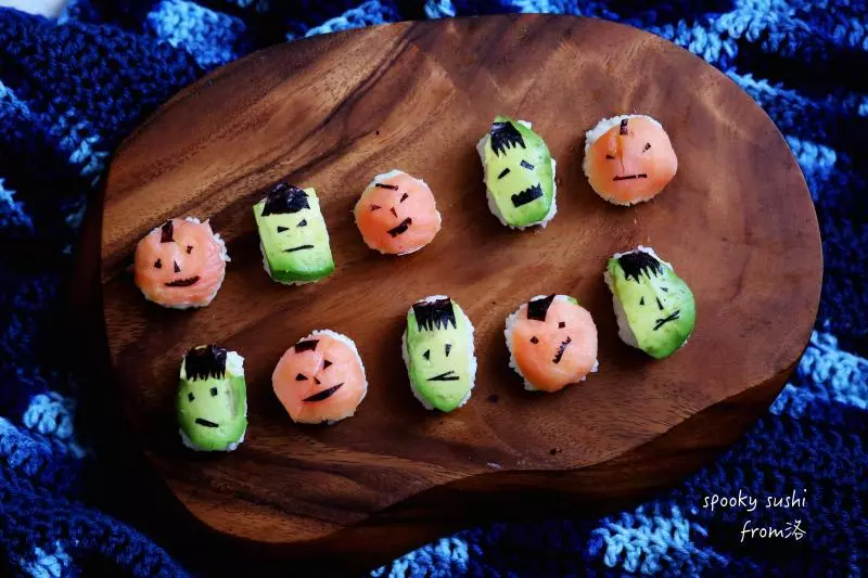 spooky sushi 幽灵寿司 玩转万圣节