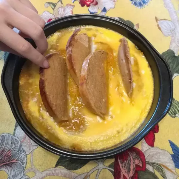 梅梅的南瓜蛋焗紅糖饅頭