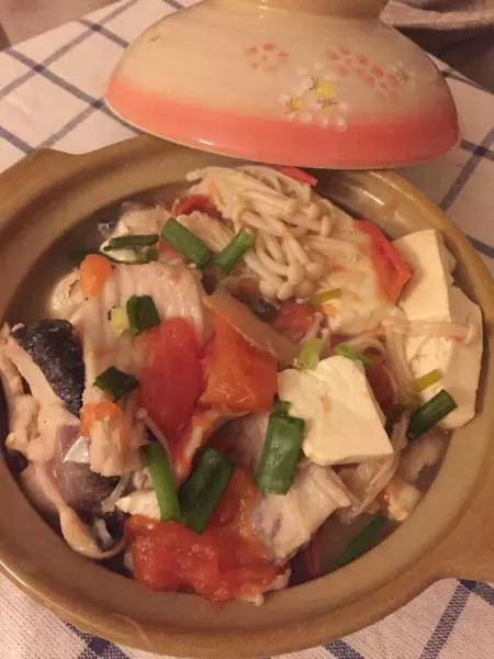 番茄鱼片豆腐汤