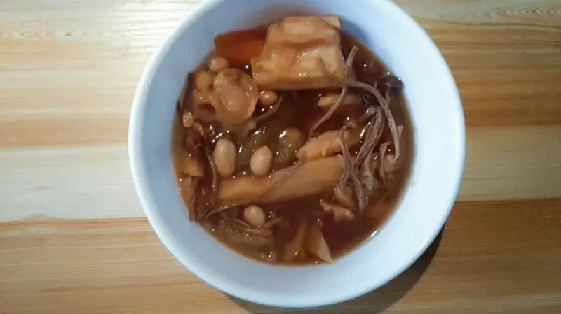 杂菌莲藕汤(素)