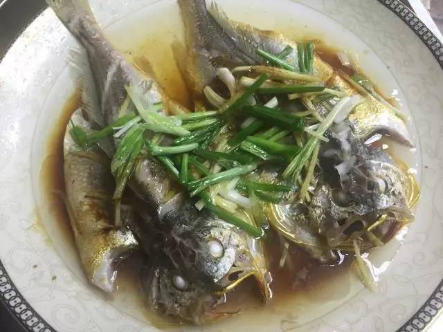 清蒸野生黃花魚