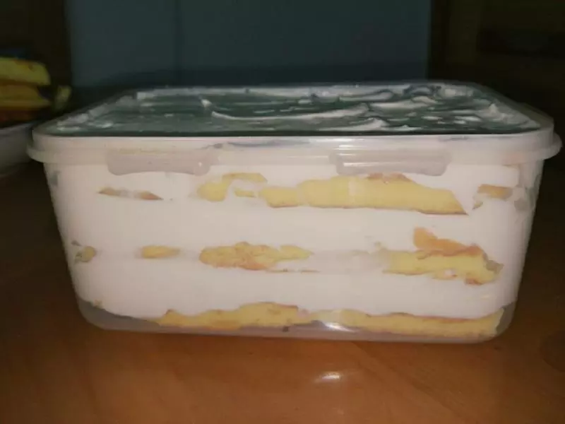 乳酪芝士盒子蛋糕