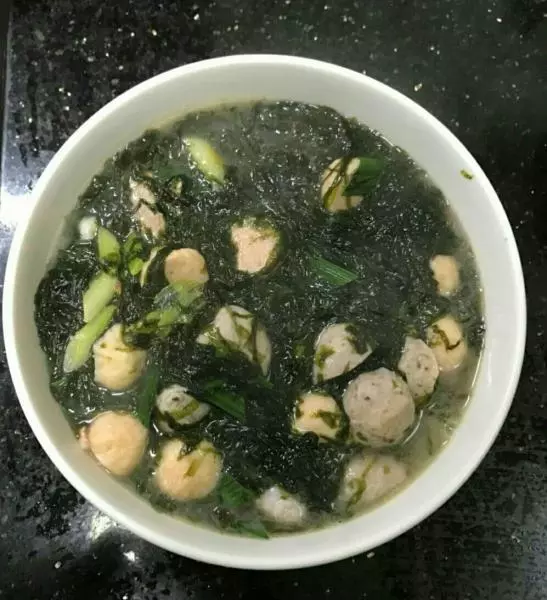 究极紫菜虾丸汤