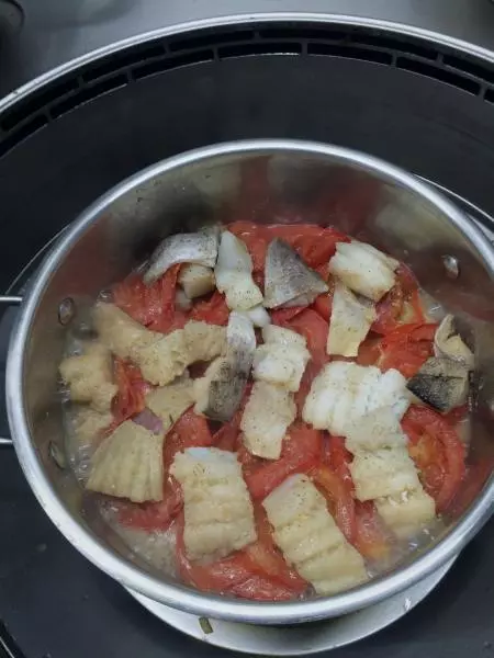 洋蔥馬鈴薯番茄銀鱈魚