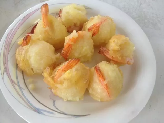 土豆虾球