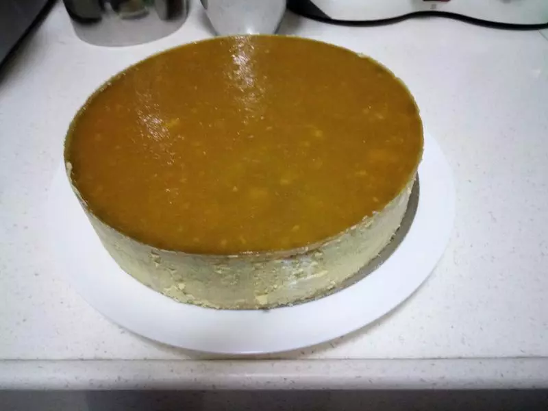 芒果冻芝士蛋糕