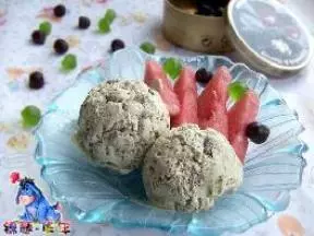 绿茶红豆冰淇淋