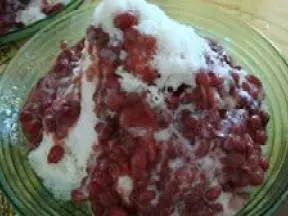 红豆沙冰