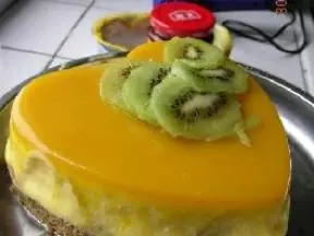 芒果冻乳酪蛋糕