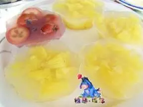 菠蘿山楂水晶果凍