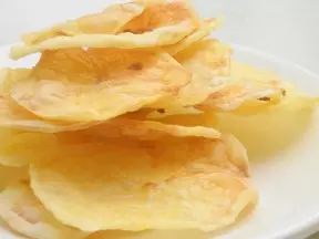 自制无油健康薯片