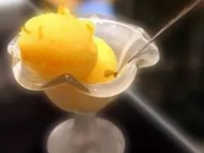 菠萝橙子冰糕