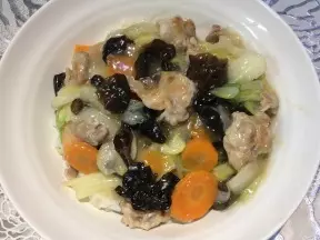 白菜肉丸蓋飯