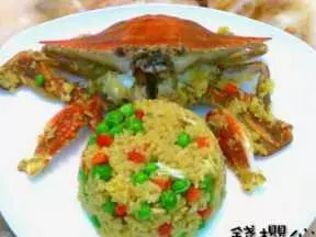 咖喱螃蟹炒饭