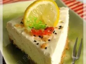 冻柠檬芝士蛋糕