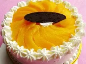 黄桃奶油蛋糕