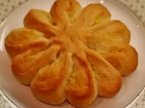 菊花椰蓉面包