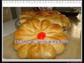 花型椰蓉麵包