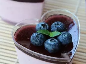 蓝莓慕斯杯