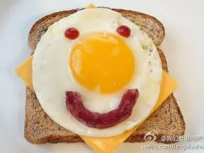 笑臉煎雞蛋