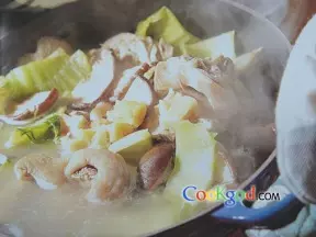 刈菜鸡锅