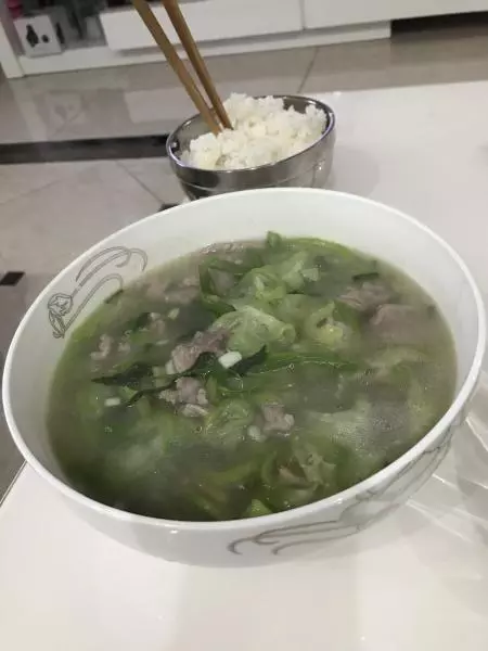 絲瓜肉片湯