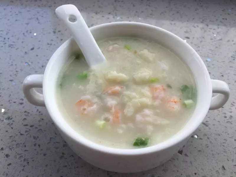 鮮蝦疙瘩湯