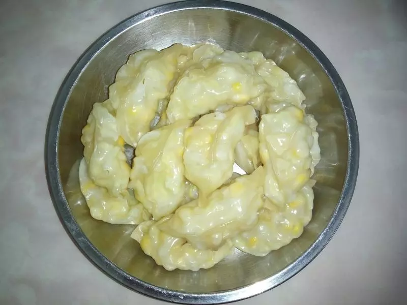 白菜玉米素餃