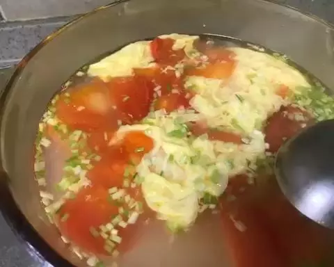 番茄蛋花湯