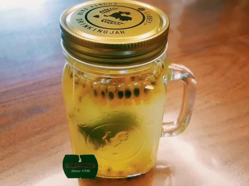 百香果蜂蜜绿茶