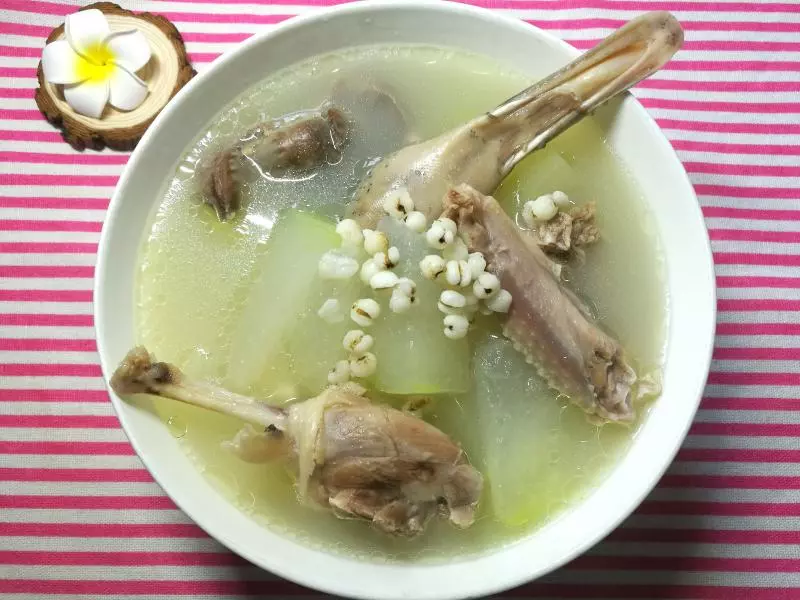 悦妈靓汤之～冬瓜薏米老鸭汤