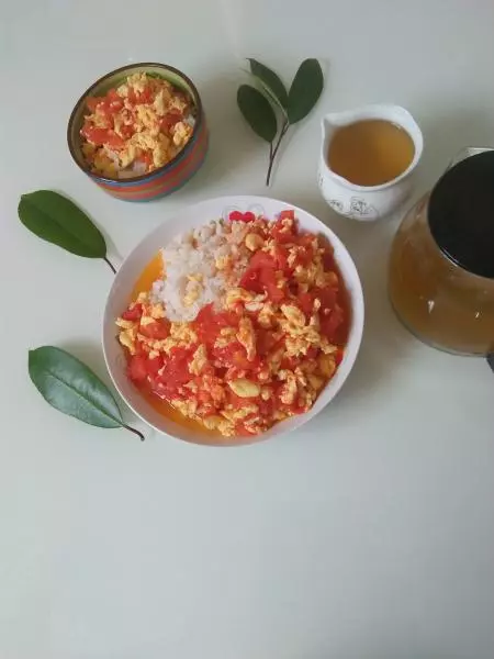 番茄炒蛋蓋澆飯