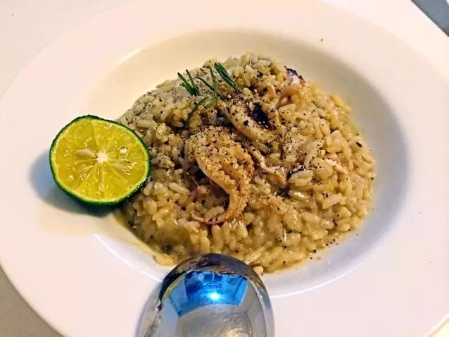 章鱼risotto意大利烩饭