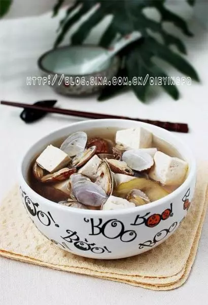 龍井蛤蜊豆腐湯