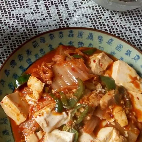 韩国泡菜吃豆腐